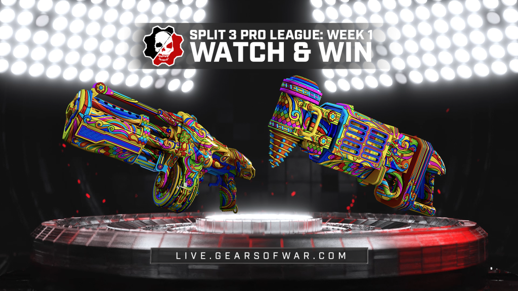 Imagine showing the Watch and Win Items for Week 1 which include the Psychedelic Boomshot and Dropshot