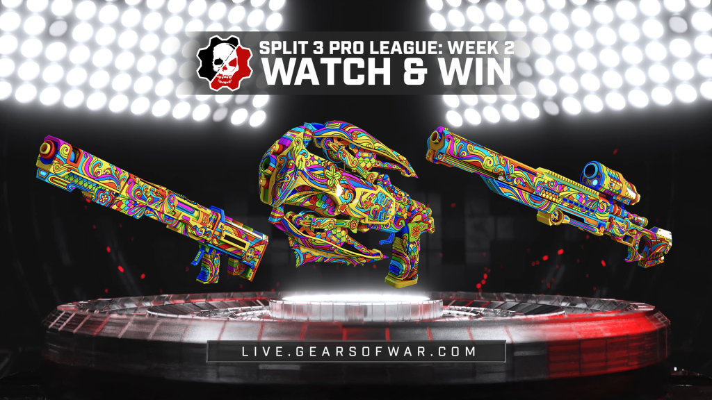 Imagine showing the Watch and Win Items for Week 2 which include the Psychedelic Embar, Longshot, and Torque Bow