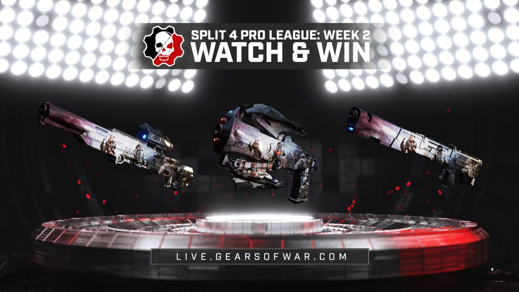 Imagine showing the Watch and Win Items for Week 2 which include the Checkmate Embar, Longshot, and Torque Bow